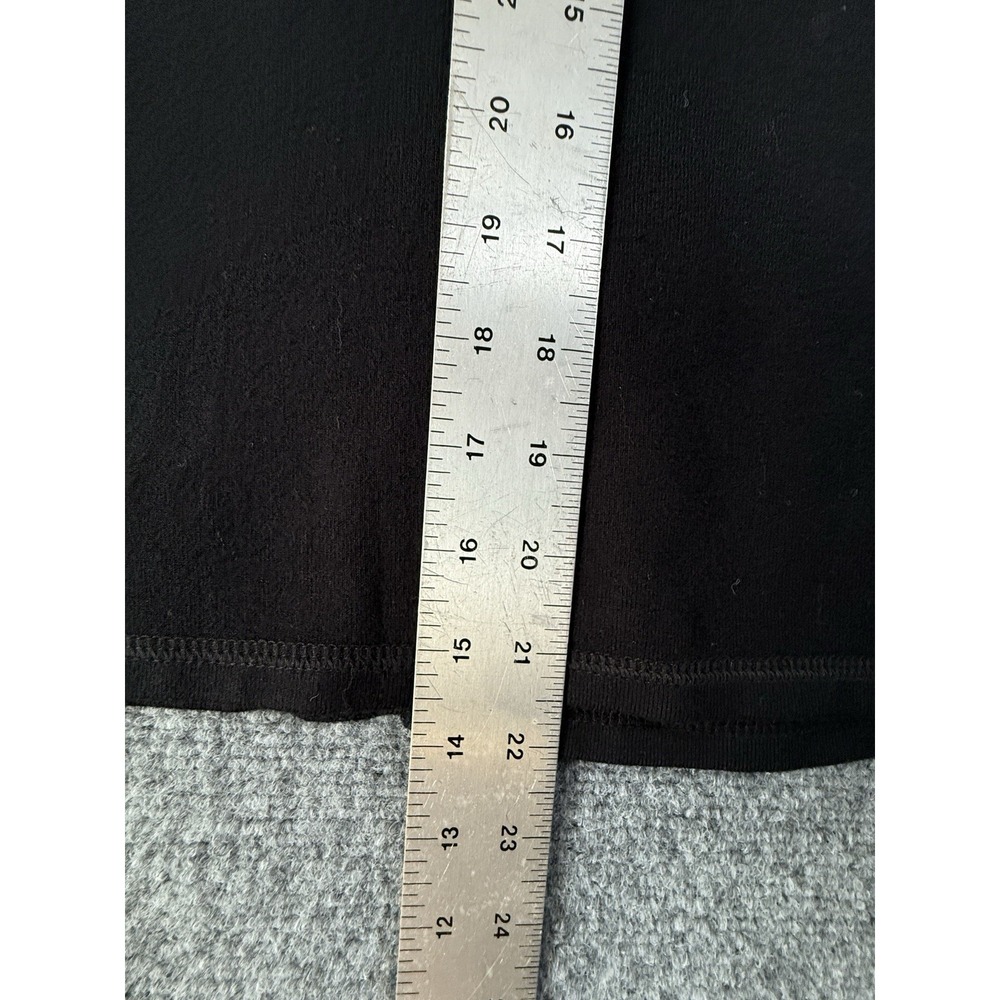 BCBG Maxazria Jacket Large M Black Hoodie Long Sleeve Full Zip Logo Top Womens - Picture 6 of 8